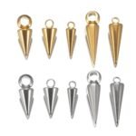 Stainless steel conical small pendant - 图片 4