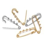 stainless steel paper clip waistband pin 50mm - 图片 3