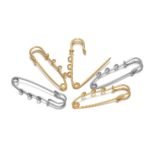 stainless steel paper clip waistband pin 50mm - 图片 4