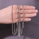 Serpentine Chain for Jewelry Making Roll - 图片 2