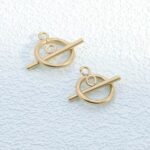 Stainless Steel OT Clasps 18K Gold Plated Connectors T Bar for DIY Bracelet Necklace - 图片 3