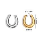 Stainless Steel Necklace Waterproof bamboo joint elbow pendant