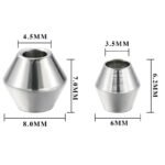 Stainless steel beads spacer beads DIY bracelets