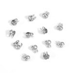 Stainless Steel Open Clamshell Crimp Bead Tips - 图片 2