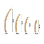 Stainless steel elbow pipe DIY handcrafted Jewelry Parts