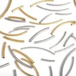 Stainless steel elbow pipe DIY handcrafted Jewelry Parts - 图片 2