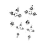 Zinc alloy cross pendant