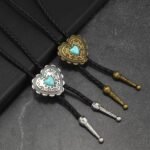 Calaite Bolo Tie Mens Western Cowboy Necklace