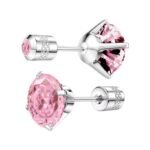 stainless steel Ear bone nail crystal diamond - 图片 4