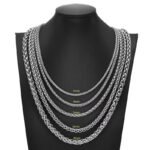 stainless steel chain necklace - 图片 3