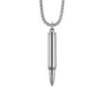 Jewelry Bullet Head Pendant Necklace