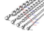 Stainless steel cuban chains - 图片 2