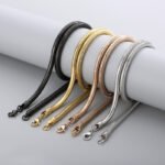 Stainless steel round Snake chains - 图片 3