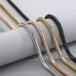 Stainless steel round Snake chains - 图片 2